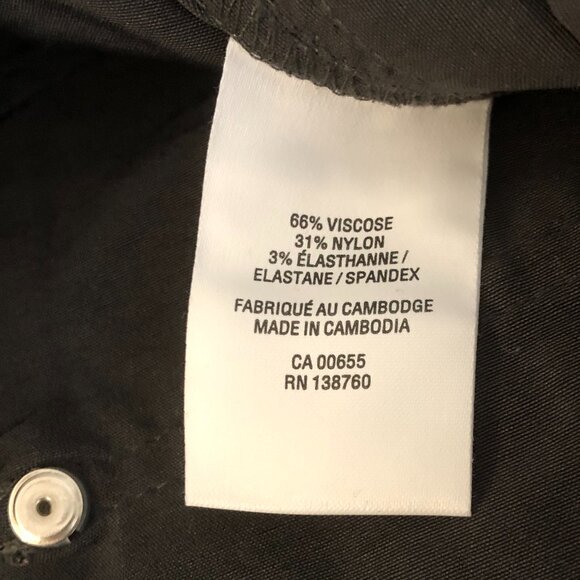 Reitmans dark gray pants - Size 6 - NEW - never worn - Picture 5 of 8